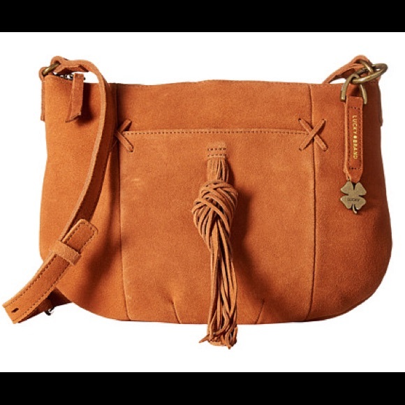 Lucky Brand Bags Lucky Brand Carmen Suede Crossbody Poshmark